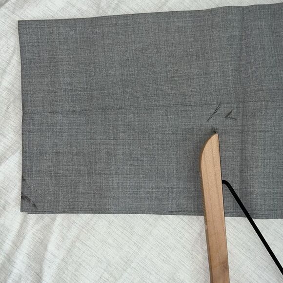 NWOT Ludlow Slim Fit Suit Pants in Lora Piana Wool Gray Size 36 x 32 - Picture 10 of 14